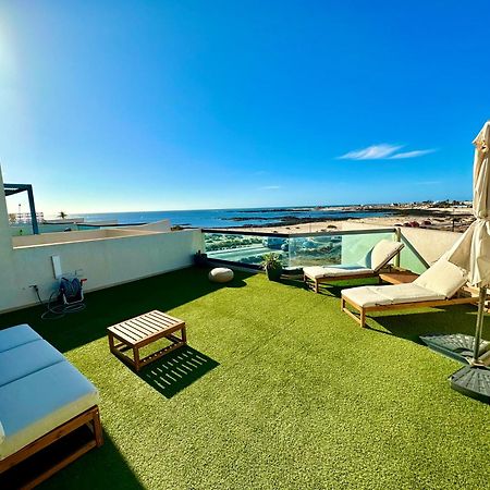 Apartamento Villa Bruno Con Vistas Al Mar, Primera Linea De Playa Cotillo Extérieur photo