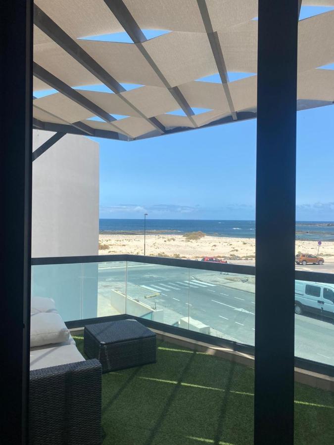 Apartamento Villa Bruno Con Vistas Al Mar, Primera Linea De Playa Cotillo Extérieur photo