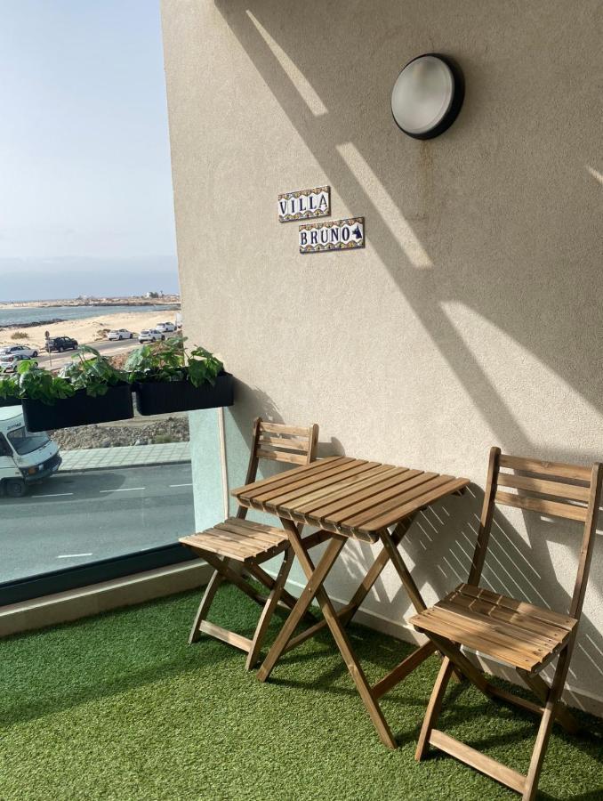 Apartamento Villa Bruno Con Vistas Al Mar, Primera Linea De Playa Cotillo Extérieur photo